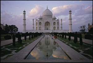 Formal Garden Collection: Taj Mahal at dusk