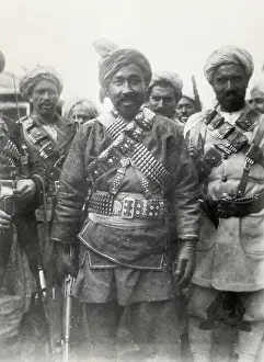 Rebel Prints: Tajik Rebel Habibullah Khan Amidst Followers
