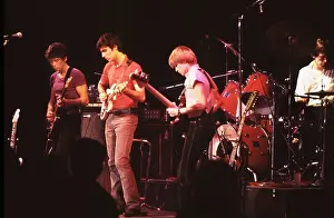 Drum Kit Prints: Talking Heads In Concert