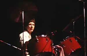 Drum Set Prints: Talking Heads In Concert