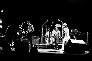 Drum Kit Prints: Talking Heads In Concert