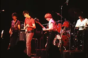 Drum Kit Prints: Talking Heads In Concert