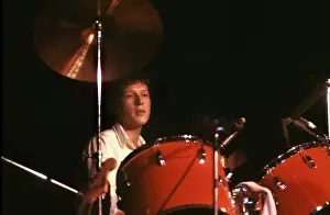 Drum Set Prints: Talking Heads In Concert