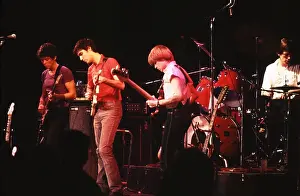 Drum Kit Prints: Talking Heads In Concert