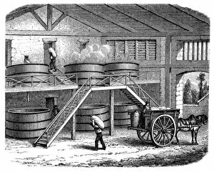 Images Dated 12th September 2016: A tallow melter factory