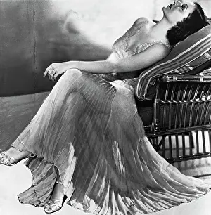 Reclining Prints: Tallulah Bankhead