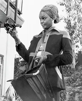 Handgun Prints: Tamara Dobson In Cleopatra Jones