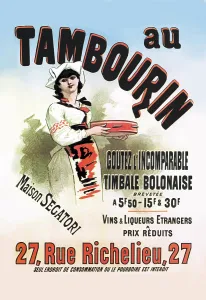Dancer Prints: Tambourin