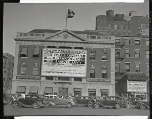 Tammany Hall Banner Showing Nominations