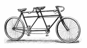Images Dated 7th January 2016: Tandem bicycle