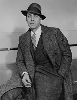 Fedora Prints: Tango Dancer Carlos Gardel Wearing Suit and Fedora
