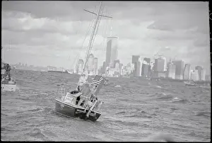Tania Aebi Approaching New York Skyline