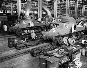 Vehicle Prints: Tank Factory