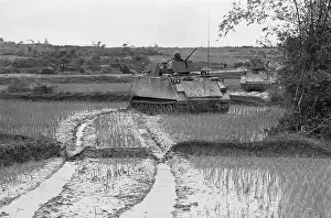 Chu Lai Prints: Tank out on the Fields in Vietnam