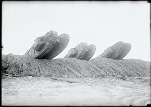 Maryland Prints: Tanks Atop Mound