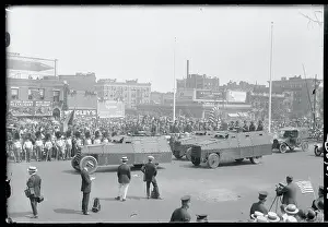 Tank Prints: Tanks Participating in Parade for Memorial Unveiling