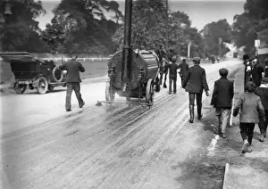 Infrastructure Road Prints: Tar Spreader