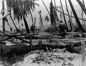 Tarawa Airport Under Seige In Wwii