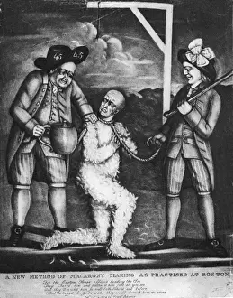 Tarring & Feathering During U. S. Revolution