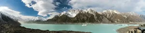 Images Dated 1st September 2016: Tasman Glacier Lake, Mt Cook National Park, New Zealand