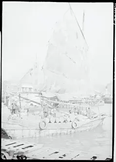 Tattered Sailing Ship
