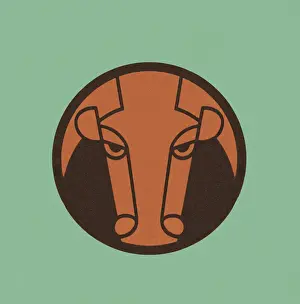 Mascot Prints: Taurus Zodiac Symbol