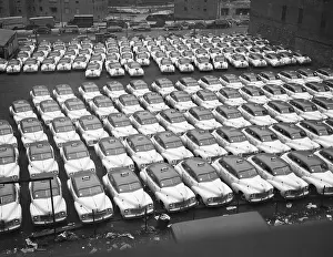 Taxi Prints: Taxicabs of Striking Cab Drivers