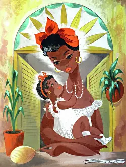 Benitez Prints: Te Amo, Madre