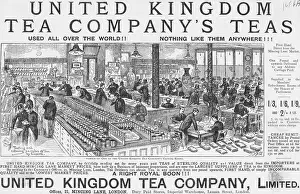 Discipline Prints: Tea Company Advertisement