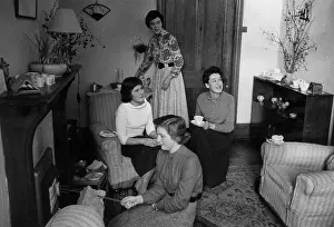 Crocke Prints: Tea At Girton