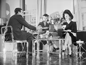 Tea Party With Lucite Furniture