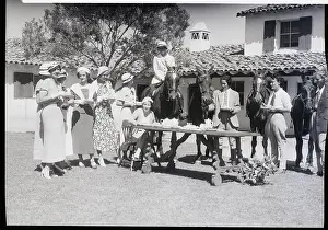 Socializing Prints: Tea At Riding And Hunting Club