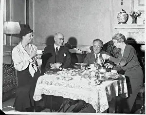 Pouring Prints: Tea with the Roosevelts and Lehmans