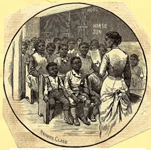 Teacher Standing in Front of Pupils