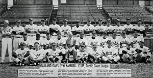 Team Portrait Of The Oakland Oaks