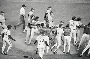 Teammates Holding Back Darryl Strawberry