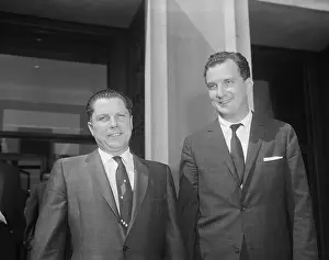 Hoffa Prints: Teamsters Boss Jimmy Hoffa with Attorney Edward Bennett Williams