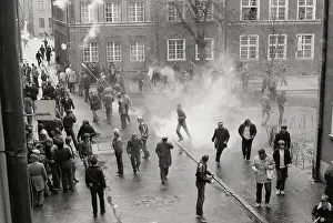 Public Square Prints: Tear Gas at a Rally in Poland