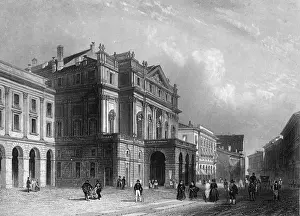 Theater Prints: Teatro Alla Scala