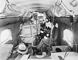 Broadcasting Prints: Technicians With Television Transmitters