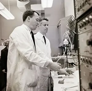 Cancer Prints: Technicians Working on Cigarette Study
