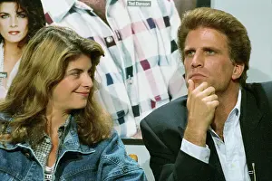 Ted Dansen and Kirstie Alley Answering Media