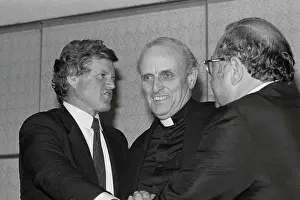 Ted Kennedy with Robert Drinan