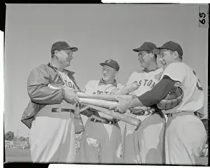 Sarasota Prints: Ted Williams with Others