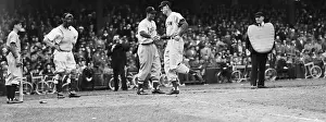 Ted Williams Crosses Home Plate