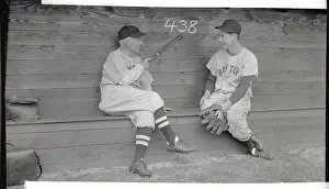 Sarasota Prints: Ted Williams with Hugh Duffy