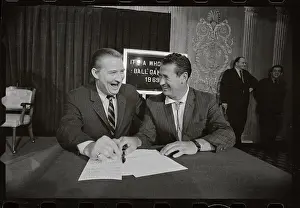 Ted Williams Major Contract Signing Event