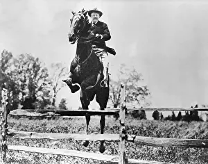 Teddy Roosevelt Riding Horse