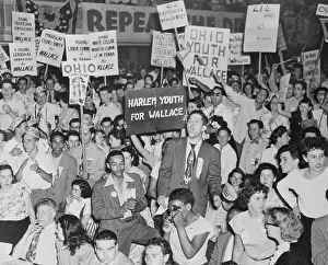 Teenagers Participating in a Demonstration
