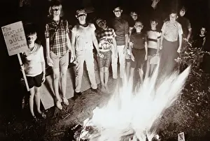 Bonfire Prints: Teenagers Protest Against The Beatles